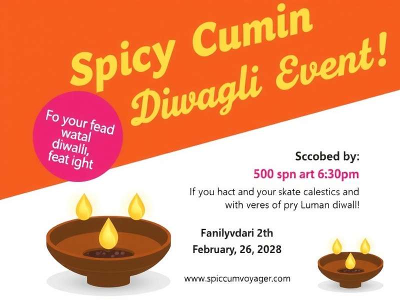 Diwali Celebration in Spicy Cumin Voyager Spicy Cumin Voyager Diwali Event