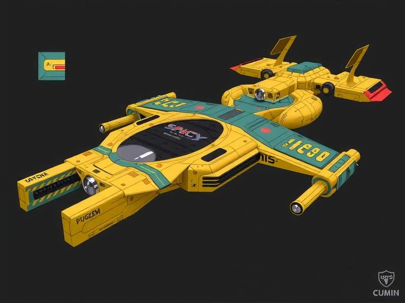 Future Expansion Concept for Spicy Cumin Voyager Spicy Cumin Voyager Concept Art